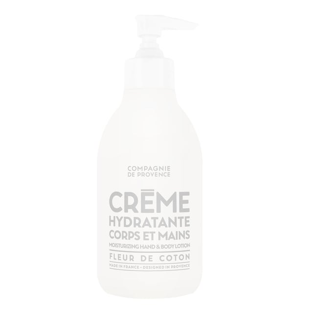 Compagnie De Provence Moisturizing Hand & Body Lotion Cotton Flower 300 ml | Hudvård - Händer & fötter - Handvård - Handkräm,Hudvård - Kroppsvård - Hudkräm & bodylotion | Apoteka