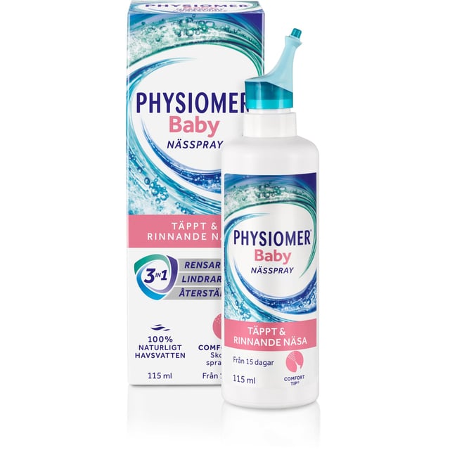 Physiomer Baby Mist 115 ml | Baby, barn & förälder - Lilla apoteket - Förkylning hos barn - Nässpray för barn | Apoteka