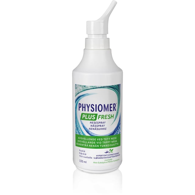 Physiomer Plus Fresh 135 ml | Baby, barn & förälder - Lilla apoteket - Förkylning hos barn - Nässpray för barn,Förkylning - Snuva & nästäppa - Nässpray | Apoteka