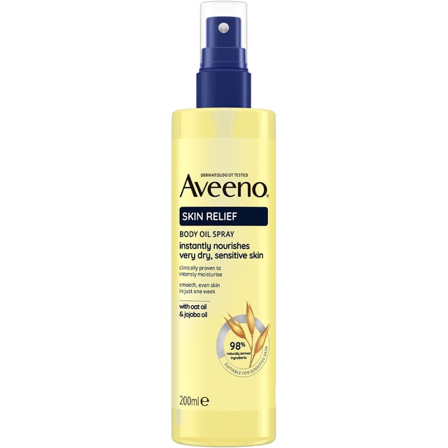 Aveeno Skin Body Oil Spray 200 ml