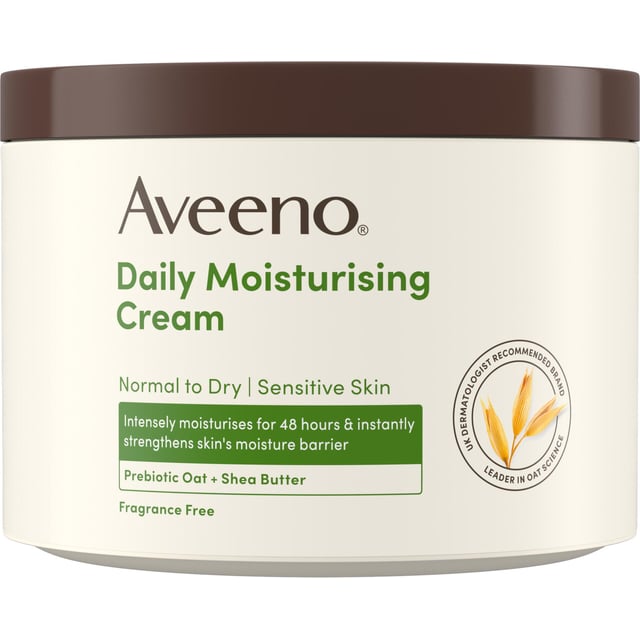 Aveeno Daily Moisturising Cream 400 ml | Hudvård - Händer & fötter - Handvård - Handkräm,Hudvård - Ansiktsvård - Ansiktskräm - 24-timmarskräm,Hudvård - Kroppsvård - Hudkräm & bodylotion | Apoteka