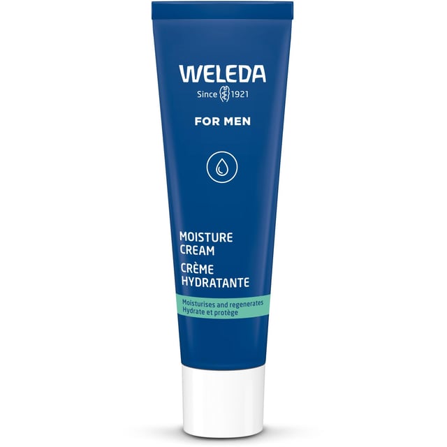 Weleda Moisture Cream For Men 30 ml | Hudvård - Hudvård för män - Ansiktsvård för män - Ansiktskräm | Apoteka