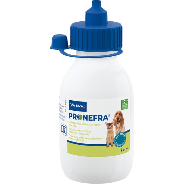 Virbac Pronefra 60 ml | Djur - Djurfoder & tillskott - Tillskott för lever & njurar,Djur - Djurfoder & tillskott - Foder & fodertillskott | Apoteka
