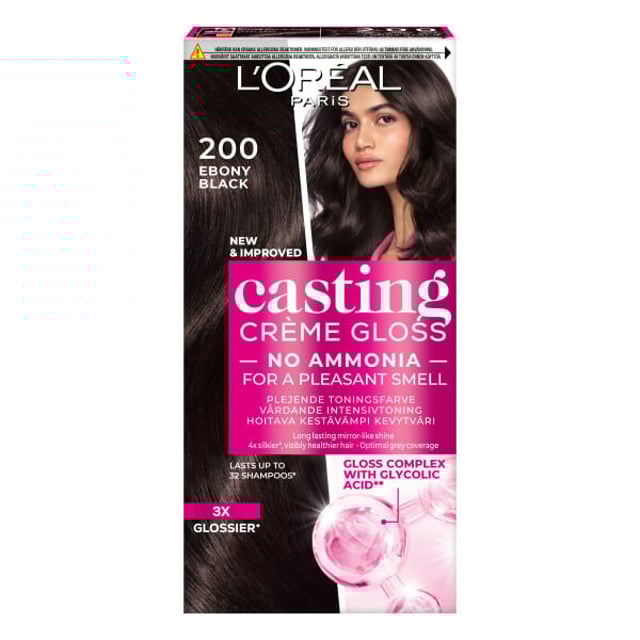 L'Oréal Paris Casting Creme Gloss 200 Ebony Black