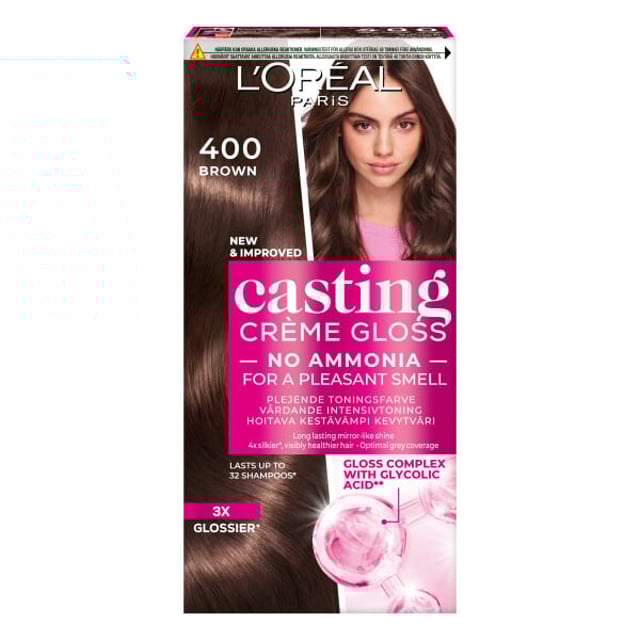 LOréal Paris Casting Creme Gloss 400 Brown | Hårvård - Hårfärg - Toning | Apoteka