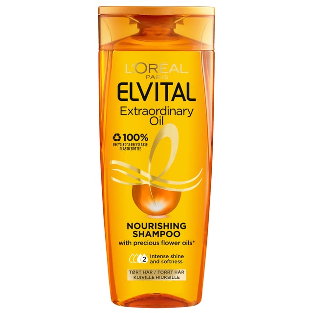 LOréal Paris Elvital Extraordinary Oil Nourishing Shampoo 250 ml | Hårvård - Schampo - Schampo för torrt hår | Apoteka