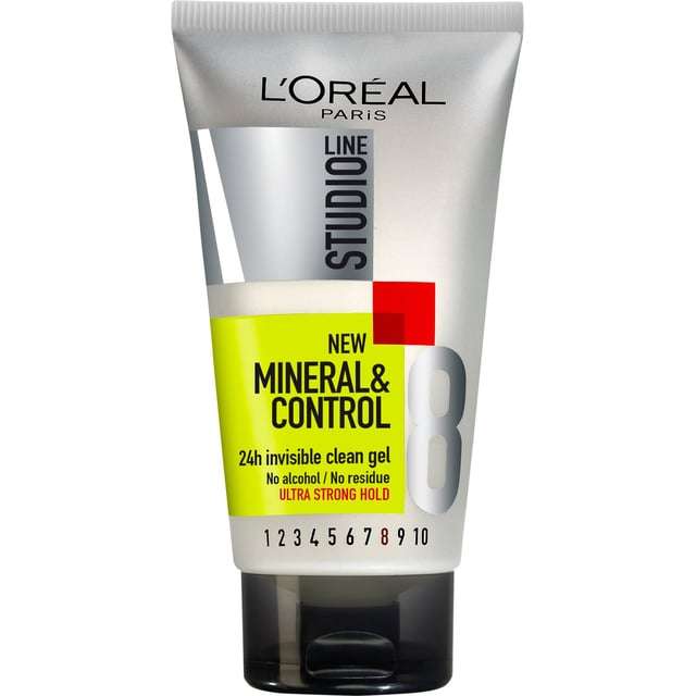 LOréal StudioLine Mineral-and-Control Invisible-Clean-Gel 150ml | Hårvård - Hårstyling - Stylinggel | Apoteka