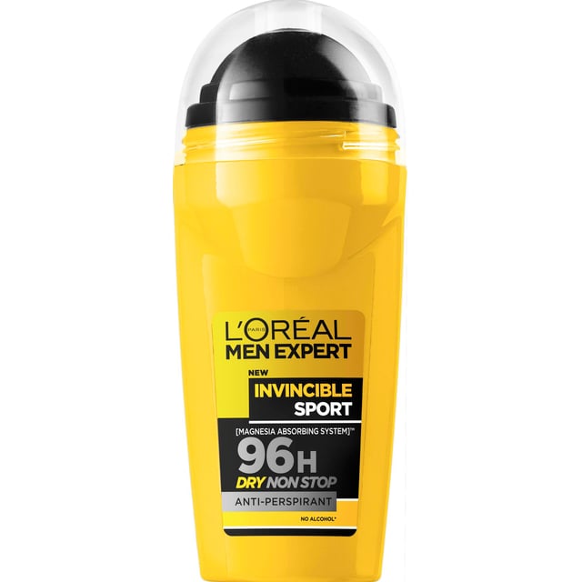 LOréal Paris Men Expert Invincible Sport deodorant för känslig hud 50 ml | Hudvård - Hudvård för män - Kroppsvård för män - Deodorant | Apoteka