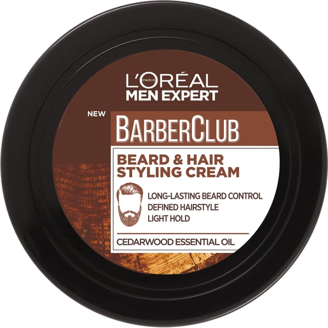 LOréal Paris Men Expert Barber Club styling för normalt hår 75 ml | Hudvård - Hudvård för män - Skäggvård - Skäggolja,Hårvård - Hårstyling - Hårvax | Apoteka