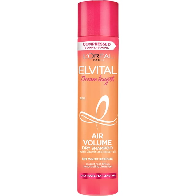 LOréal Paris Elvital Dream Length Air Volume Dry Shampoo 200 ml | Hårvård - Hårstyling - Torrschampo | Apoteka