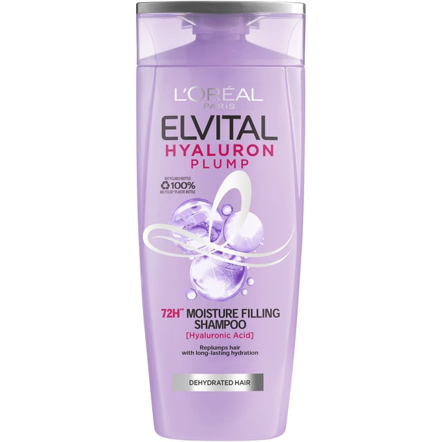 L'Oréal Paris Elvital Hyaluron Plump 72H Moisture Filling Shampoo 250 ml
