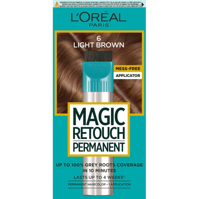 LOreal Paris Magic Retouch Permanent 6 Light Brown | Hårvård - Hårfärg - Utväxt,Hårvård - Hårfärg - Permanent hårfärg | Apoteka