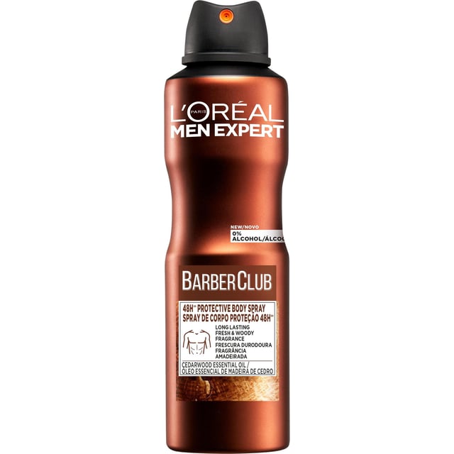 Men Expert Barber Club 48H Protective Bodyspray 150ml | Hudvård - Hudvård för män - Kroppsvård för män - Deodorant | Apoteka