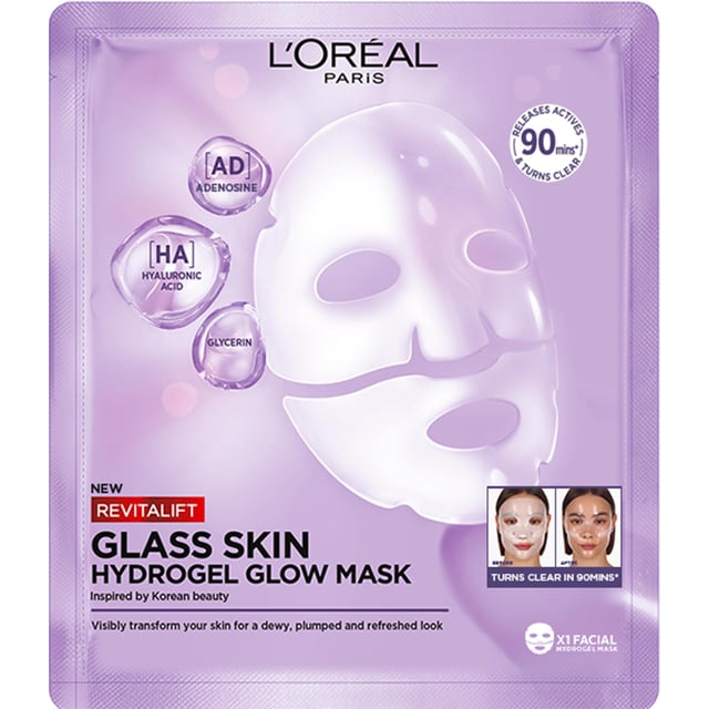 LOréal Paris Revitalift Filler Glass Skin Mask 1 st | Hudvård - Ansiktsvård - Ansiktsmask - Sheet mask | Apoteka