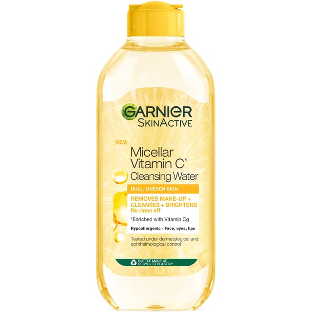 Garnier Skin Active Micellar Vitamin C Cleansing Water 400 ml | Hudvård - Ansiktsvård - Ansiktsrengöring - Micellärvatten,Hudvård - Ansiktsvård - Ansiktsrengöring - Ansiktsvatten & toner | Apoteka