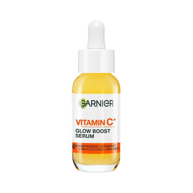 Garnier SkinActive Vitamin-C Glow Boost Serum 30 ml | Hudvård - Ansiktsvård - Serum - C-vitaminserum | Apoteka