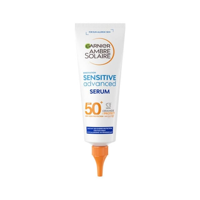 Garnier Ambre Solaire Sensitive Advanced Body Serum SPF50+ 125 ml | Hudvård - Solskydd - Solskydd för kroppen,Hudvård - Solskydd - Solskydd för ansikte | Apoteka