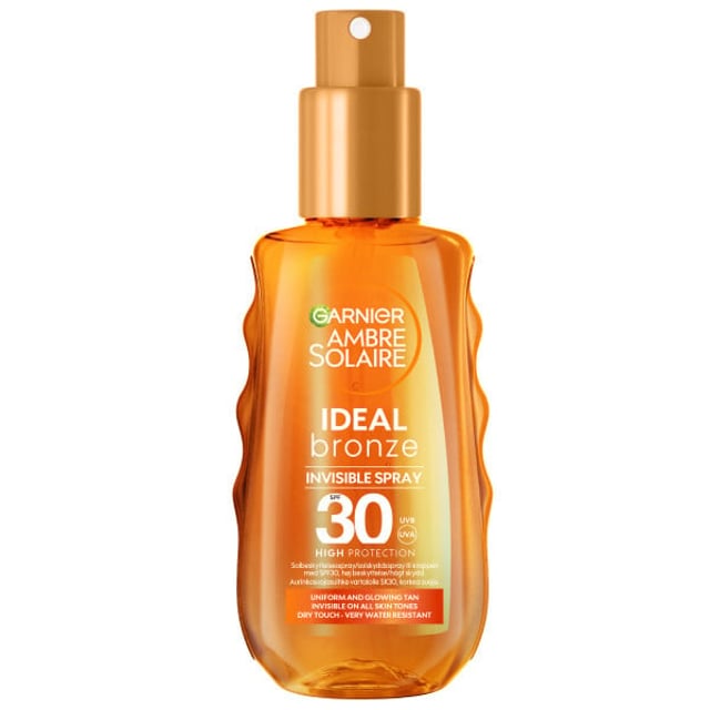 Garnier Ambre Solaire Ideal Bronze Invisible Spray SPF30 150 ml | Hudvård - Solskydd - Solskydd för kroppen | Apoteka