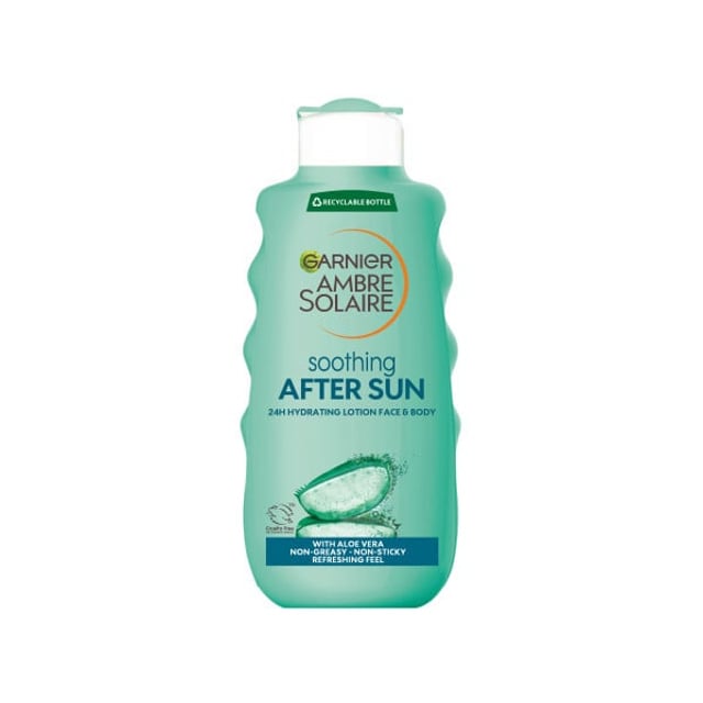 Garnier Ambre Solaire After Sun 24h Hydrating Face & Body Lotion 175 ml | Hudvård - Solskydd - After sun - Aloe vera,Hudvård - Kroppsvård - Hudkräm & bodylotion | Apoteka