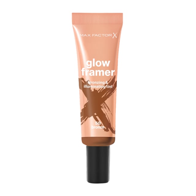 Max Factor Glow Framer Skin Tint 50 Bronze 30 ml | Smink - Bas - BB & CC Cream,Smink - Bas - Highlighter,Smink - Bas - Bronzer,Smink - Bas - Foundation | Apoteka