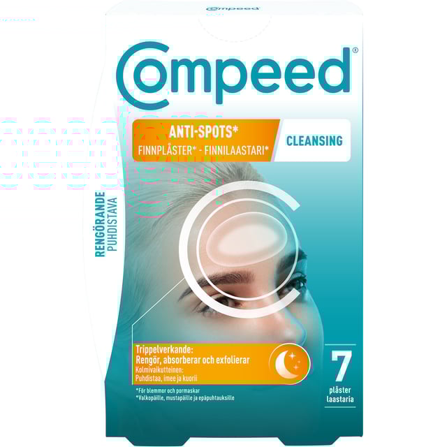 Compeed Anti-Spots Cleansing Finnplåster 7 st | Hudvård - Hudbesvär - Akne - Aknepatches | Apoteka