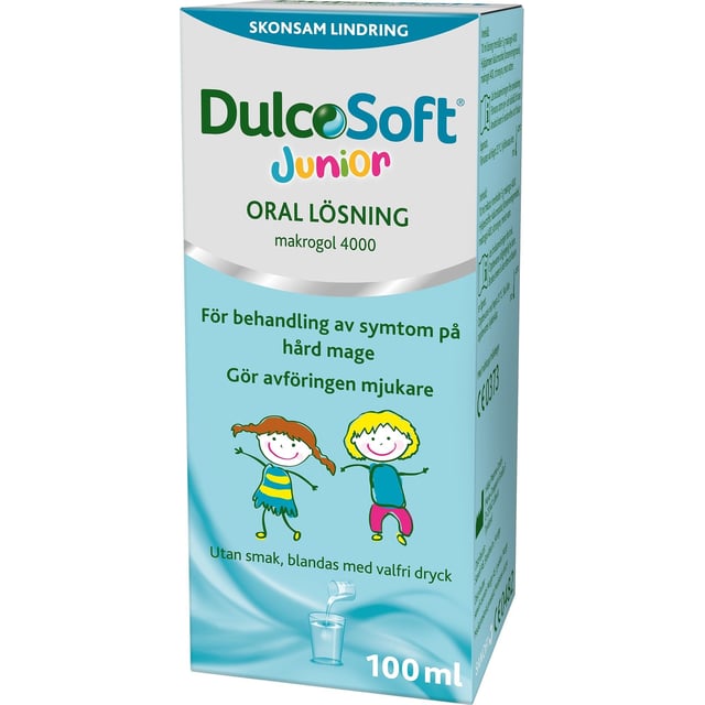 DulcoSoft Junior Oral lösning 100 ml | Baby, barn & förälder - Lilla apoteket - Mage & tarm hos barn - Förstoppning hos barn,Mage & tarm - Förstoppning | Apoteka