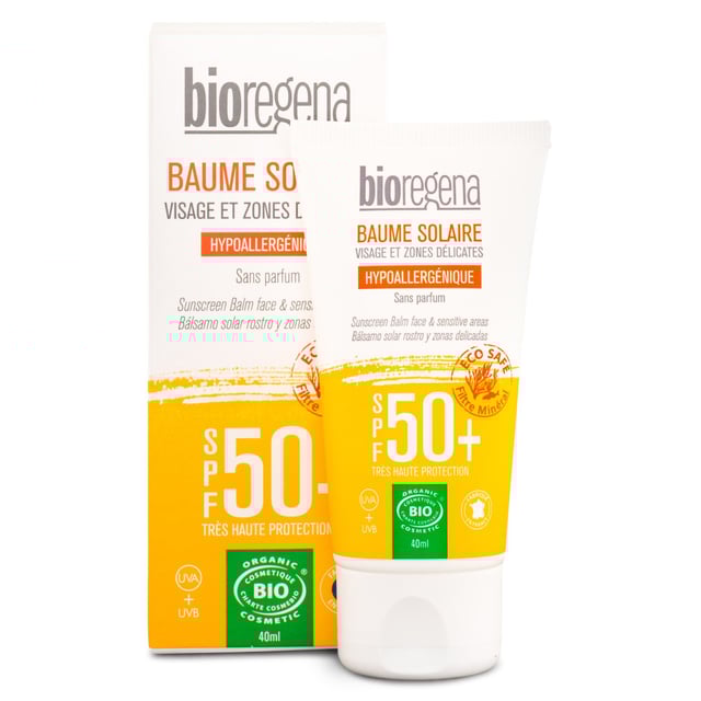 Bioregena Sun Facebalm SPF 50+ 40ml | Hudvård - Solskydd - Solskydd för ansikte | Apoteka