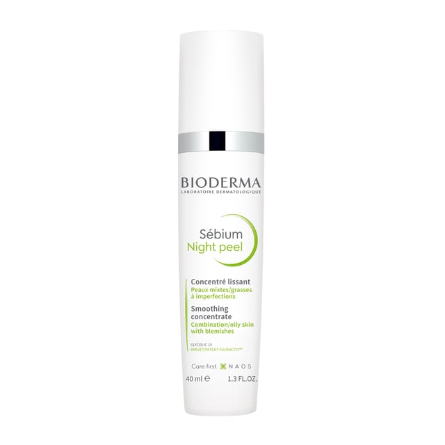 Bioderma Sébium Night Peel 40 ml | Hudvård - Hudbesvär - Akne - Aknekräm,Hudvård - Ansiktsvård - Ansiktsexfoliering | Apoteka