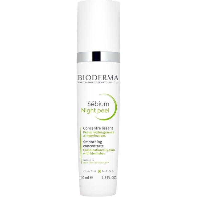 Bioderma Sébium Night Peel 40 ml | Hudvård - Hudbesvär - Akne - Aknekräm,Hudvård - Ansiktsvård - Ansiktsexfoliering | Apoteka