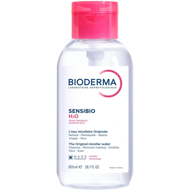 Bioderma Sensibio H2O With Pump 850 ml | Hudvård - Ansiktsvård - Ansiktsrengöring - Micellärvatten | Apoteka