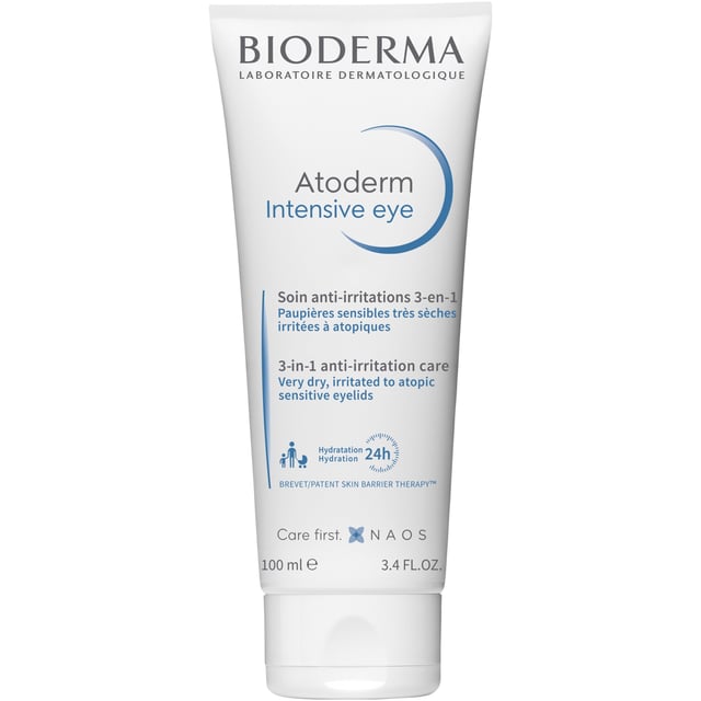 Bioderma Atoderm Intensive Eye 100 ml | Hudvård - Ansiktsvård - Ansiktsrengöring - Rengöringskräm,Baby, barn & förälder - Hudvård för barn - Hudbesvär hos barn - Torr & irriterad hud hos barn,Hudvård - Hudbesvär - Torr & irriterad hud,Hudvård - Ansiktsvård - Ögonkräm,Smink - Sminkborttagning | Apoteka