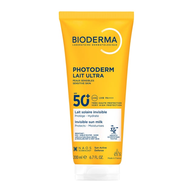 Bioderma Photoderm Lait ULTRA SPF50+ 200 ml | Baby, barn & förälder - Solskydd för barn - Solkräm för barn,Hudvård - Solskydd - Solskydd för kroppen,Hudvård - Solskydd - Solskydd för ansikte | Apoteka
