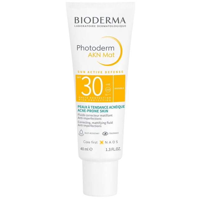 Bioderma Photoderm AKN Mat SPF30 40 ml | Hudvård - Hudbesvär - Akne - Aknekräm | Apoteka