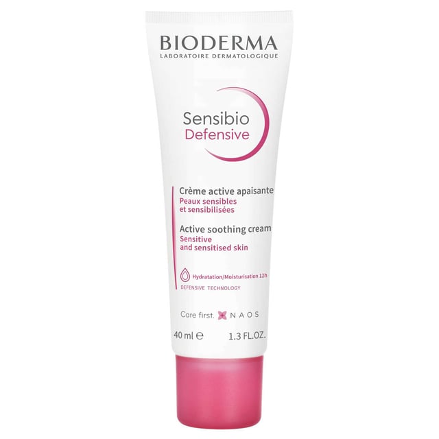 Bioderma Sensibio Defensive 40 ml | Hudvård - Ansiktsvård - Ansiktskräm - 24-timmarskräm,Hudvård - Ansiktsvård - Ansiktskräm - Nattkräm,Hudvård - Ansiktsvård - Ansiktskräm - Dagkräm | Apoteka