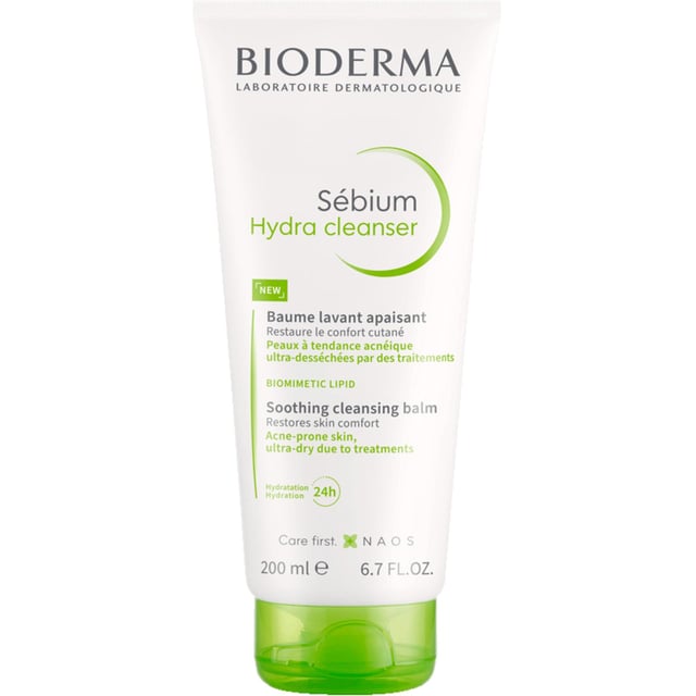 Bioderma Sébium Hydra Cleanser 200 ml | Hudvård - Ansiktsvård - Ansiktsrengöring - Rengöringskräm | Apoteka