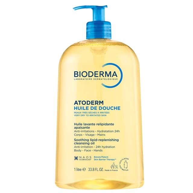 Bioderma Atoderm Huile de douche 1000 ml | Hudvård - Kroppsvård - Bad & dusch - Duscholja | Apoteka