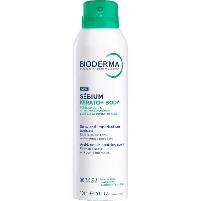 Bioderma Sébium Body Spray 150 ml | Hudvård - Hudbesvär - Akne - Rengöring för akne,Hudvård - Hudbesvär - Knottrig hud | Apoteka