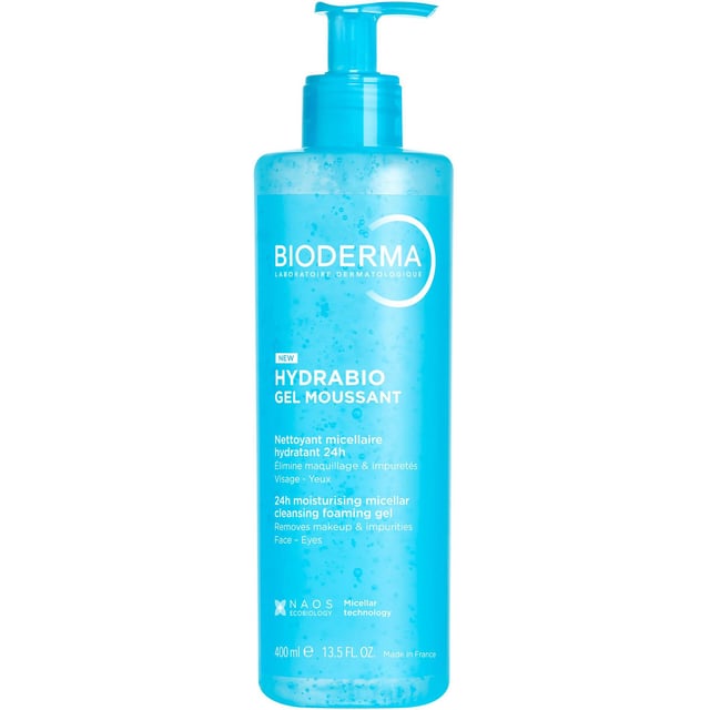 Bioderma Hydrabio Gel Moussant 400 ml | Hudvård - Ansiktsvård - Ansiktsrengöring - Rengöringsgel | Apoteka