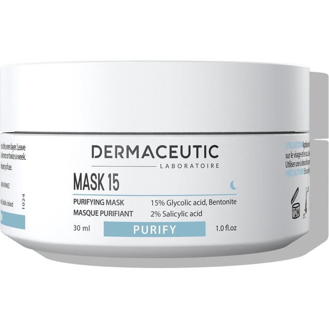 Dermaceutic Mask 15 30 ml | Hudvård - Ansiktsvård - Ansiktsmask - Djuprengörande ansiktsmask,Hudvård - Ansiktsvård - Ansiktspeeling & ansiktsskrubb | Apoteka