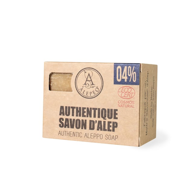 Alepeo Aleppotvål 04% 200 g | Hudvård - Händer & fötter - Handvård - Handtvål | Apoteka