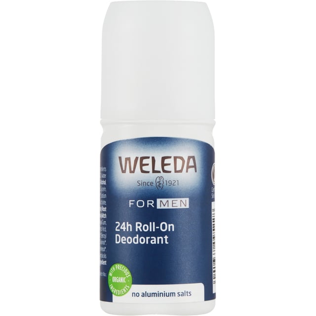 Weleda Men 24h Roll-On Deodorant 50.0 ml | Hudvård - Hudvård för män - Kroppsvård för män - Deodorant,Hudvård - Kroppsvård - Deodorant | Apoteka