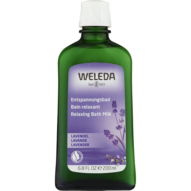 Weleda Lavender Relaxing Bath 200ml | Hudvård - Kroppsvård - Bad & dusch - Badolja,Hudvård - Händer & fötter - Fotvård - Fotbad | Apoteka