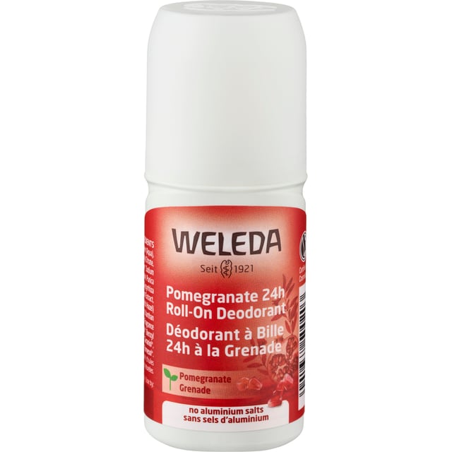 Weleda Pomegranate 24h Roll-On Deodorant 50 ml | Hudvård - Kroppsvård - Deodorant | Apoteka