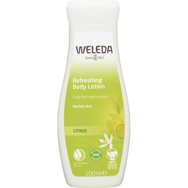 Weleda Citrus Refreshing Body Lotion 200 ml | Hudvård - Kroppsvård - Hudkräm & bodylotion | Apoteka