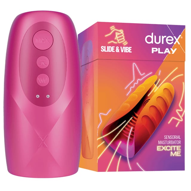 Durex Play Vibrerande och Sensorisk Masturbator | Sex & lust - Sexleksaker - Vibratorer & massagestavar | Apoteka