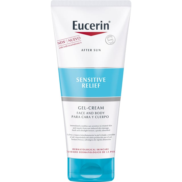 Eucerin After Sun Sensitive Relief Gel-Cream | Hudvård - Solskydd - After sun - After sun för ansikte,Hudvård - Solskydd - After sun - After sun för kroppen | Apoteka