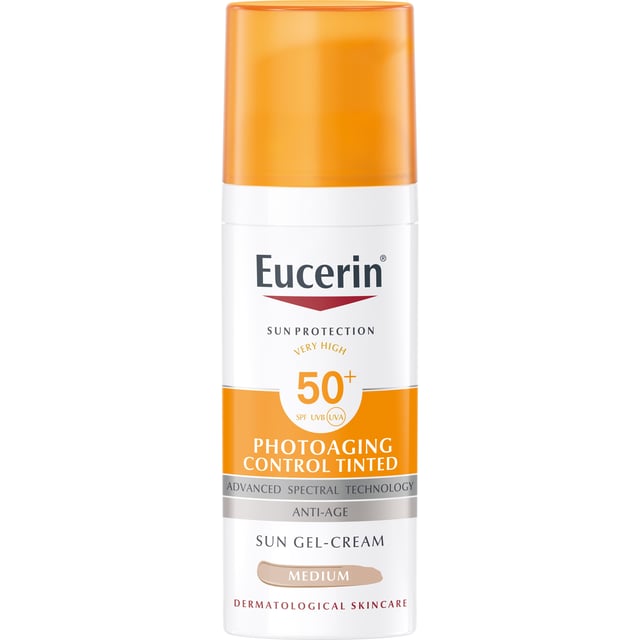 Eucerin Photoaging Control Tinted Sun-Gel-Gream SPF50+ Medium 50 ml