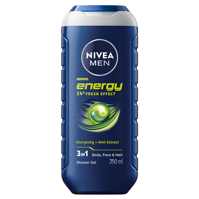 NIVEA MEN Shower Gel Energy 250 ml