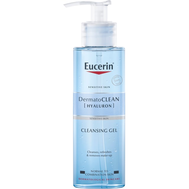 Eucerin DermatoCLEAN Cleansing Gel 200 ml | Hudvård - Ansiktsvård - Ansiktsrengöring - Rengöringsgel,Smink - Sminkborttagning | Apoteka