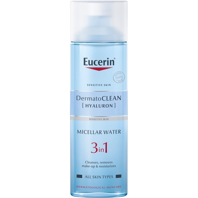 Eucerin DermatoCLEAN 3-i-1 Micellar Water 200 ml | Hudvård - Ansiktsvård - Ansiktsrengöring - Micellärvatten,Hudvård - Ansiktsvård - Ansiktsrengöring - Ansiktsvatten & toner,Smink - Sminkborttagning | Apoteka